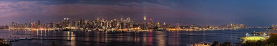 Across The Hudson Triptych