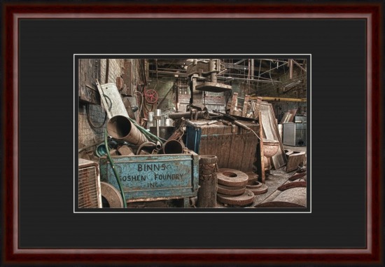 Goshen Foundry - 12x18 Framed