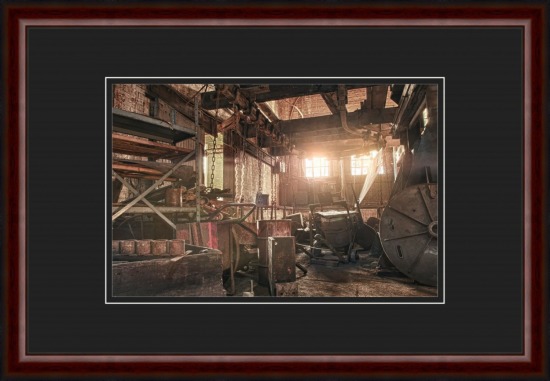 Sunrise at The Foundry - 12x18 Framed